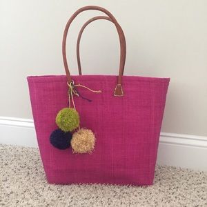 SheBoBo straw bag •NWT•